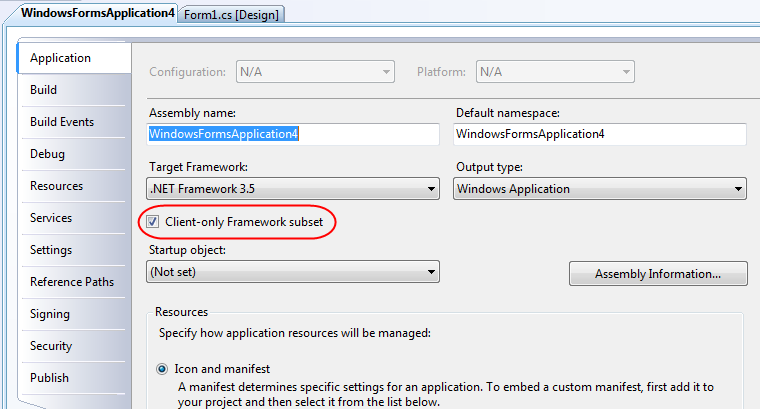 microsoft .net framework client profile download